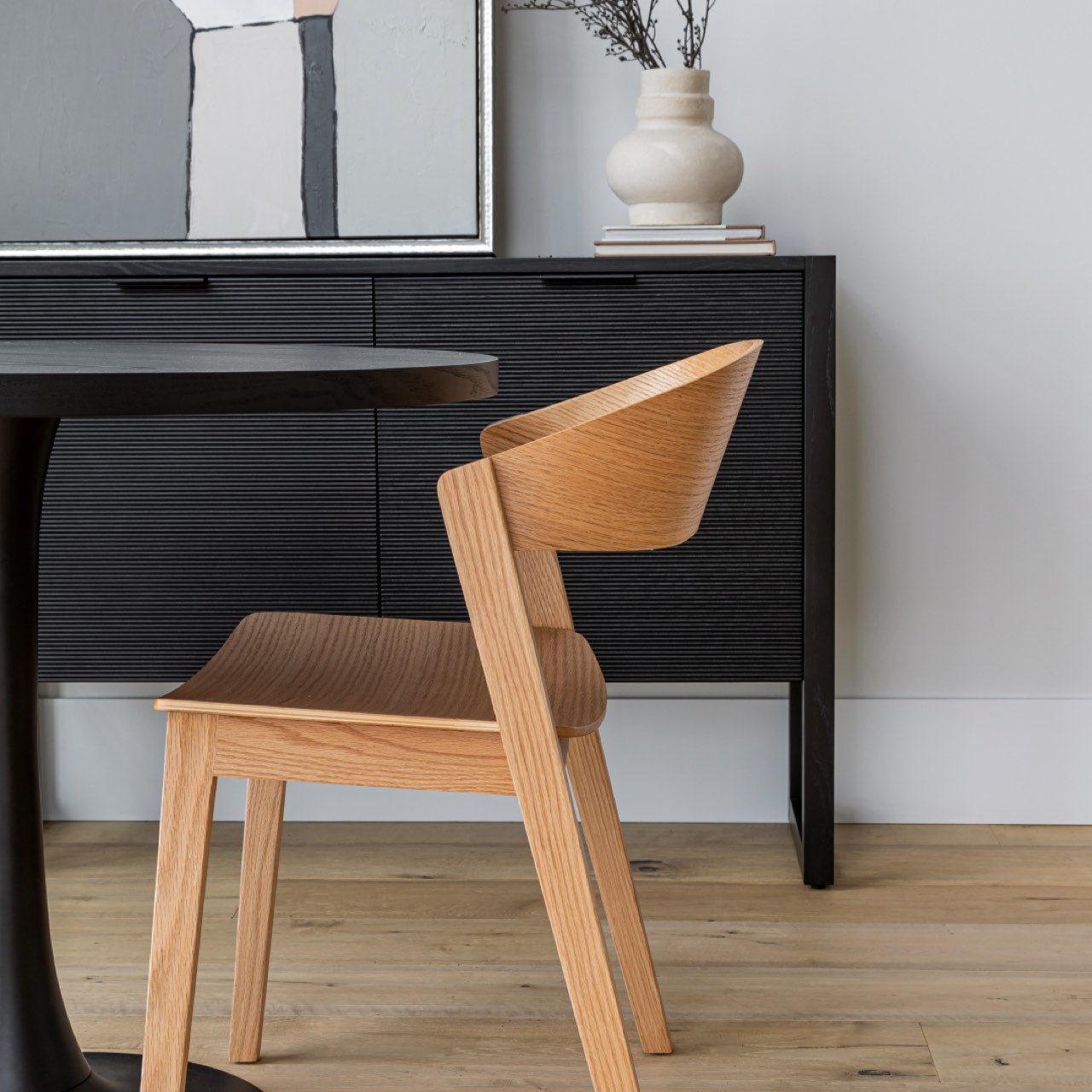 baseAstrid Stackable Chair - Natural - Dekor Butik