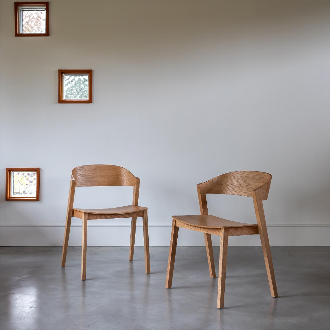 baseAstrid Stackable Chair - Natural - Dekor Butik