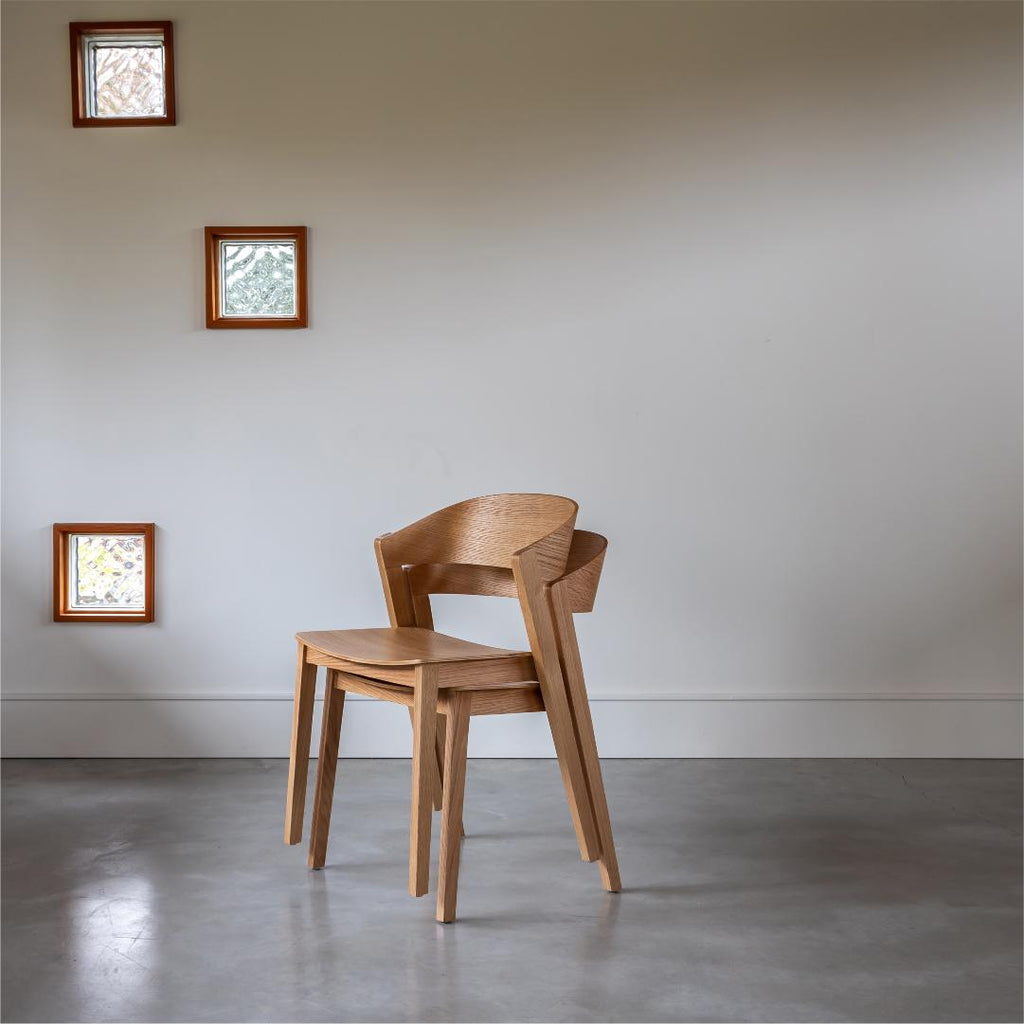 baseAstrid Stackable Chair - Natural - Dekor Butik