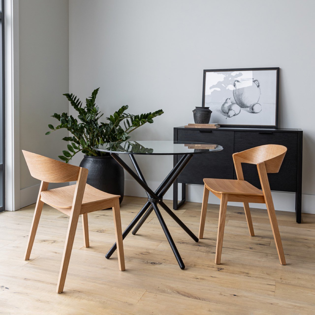 baseAstrid Stackable Chair - Natural - Dekor Butik