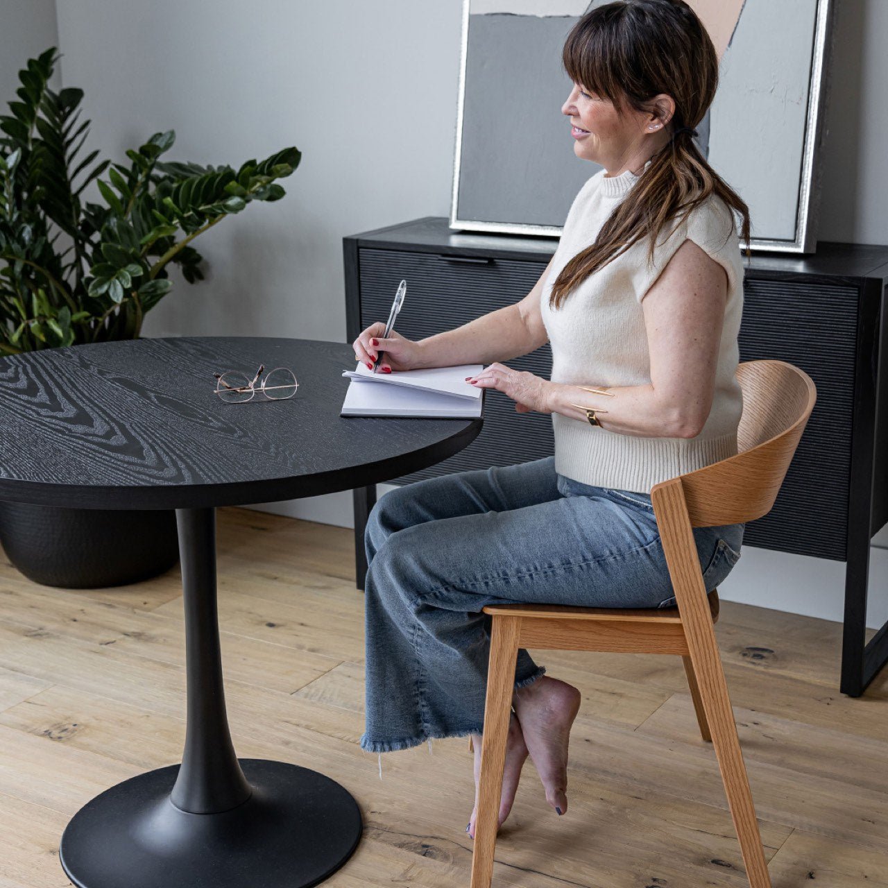 baseAstrid Stackable Chair - Natural - Dekor Butik