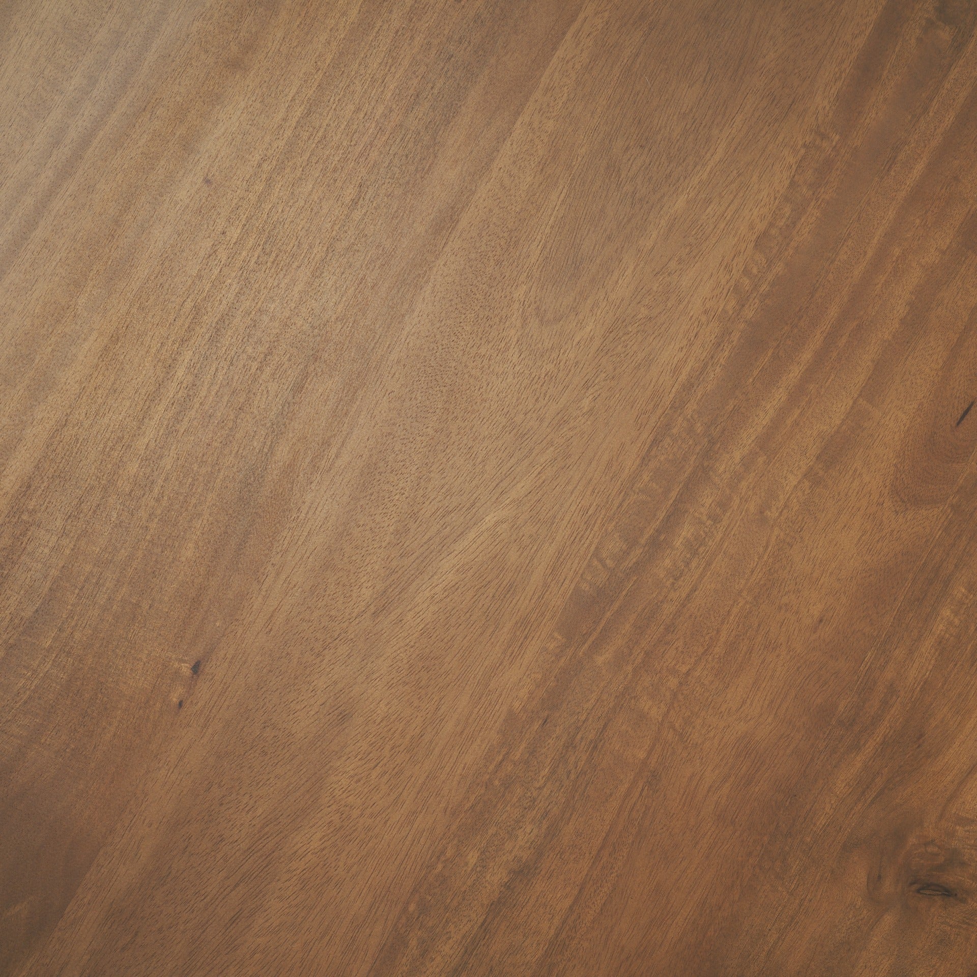 Atlas 60" Warm Mid - Brown Wood Stacked Pedestal Base Round Dining Table - Dekor Butik