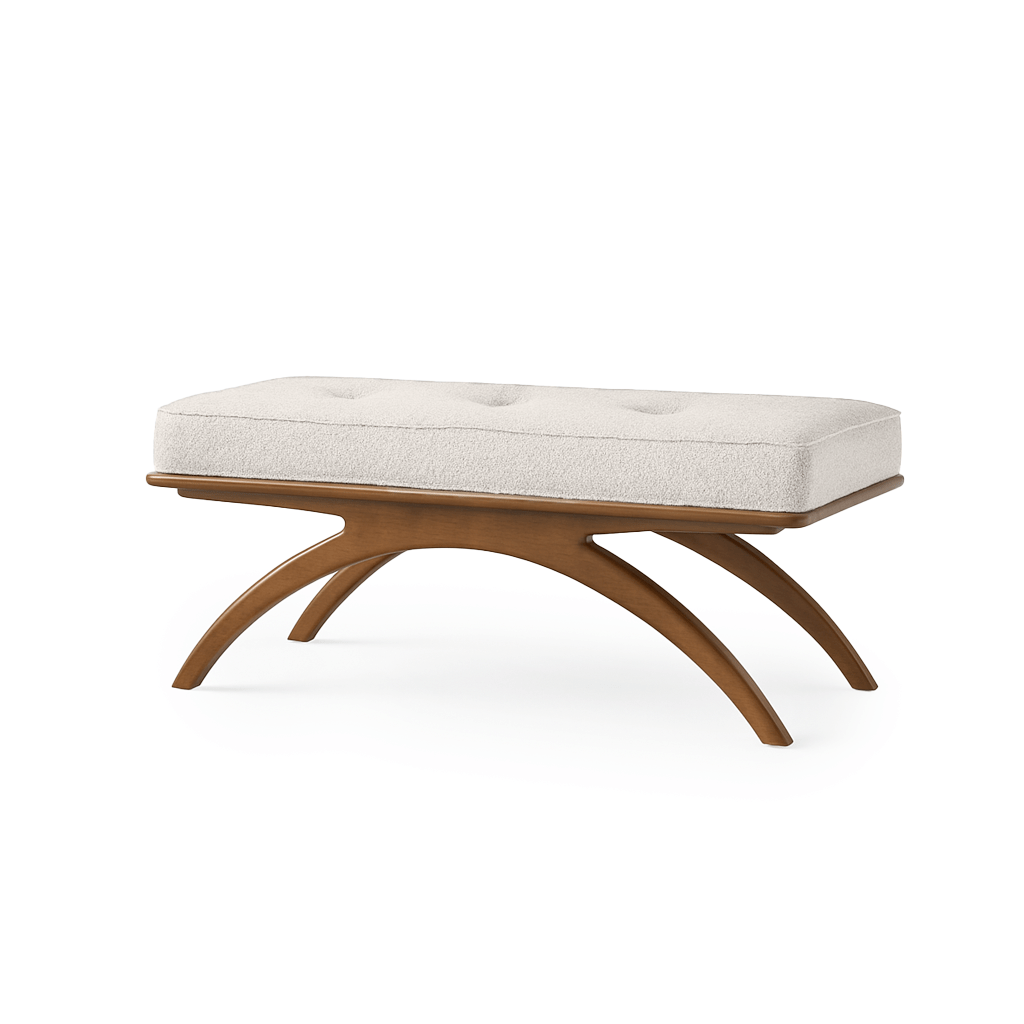 baseAustin Road Ottoman - Buff - Dekor Butik