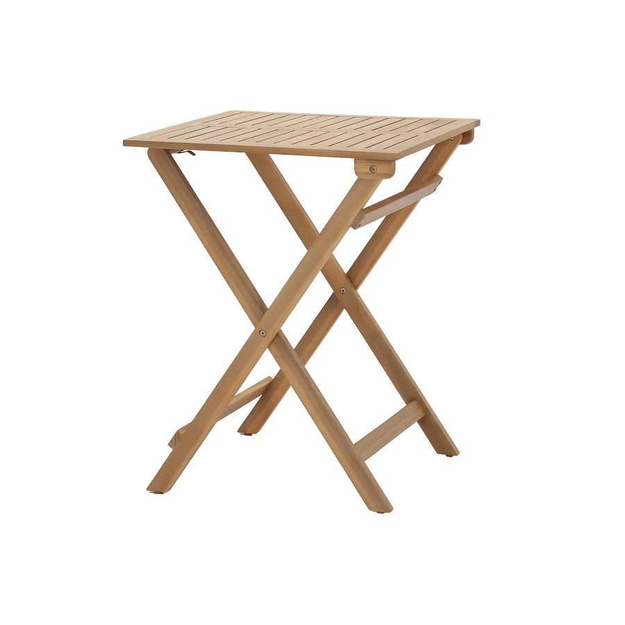 Balcony Outdoor - Foldable Bistro Set (1 Table & 2 Chairs) - Dekor Butik