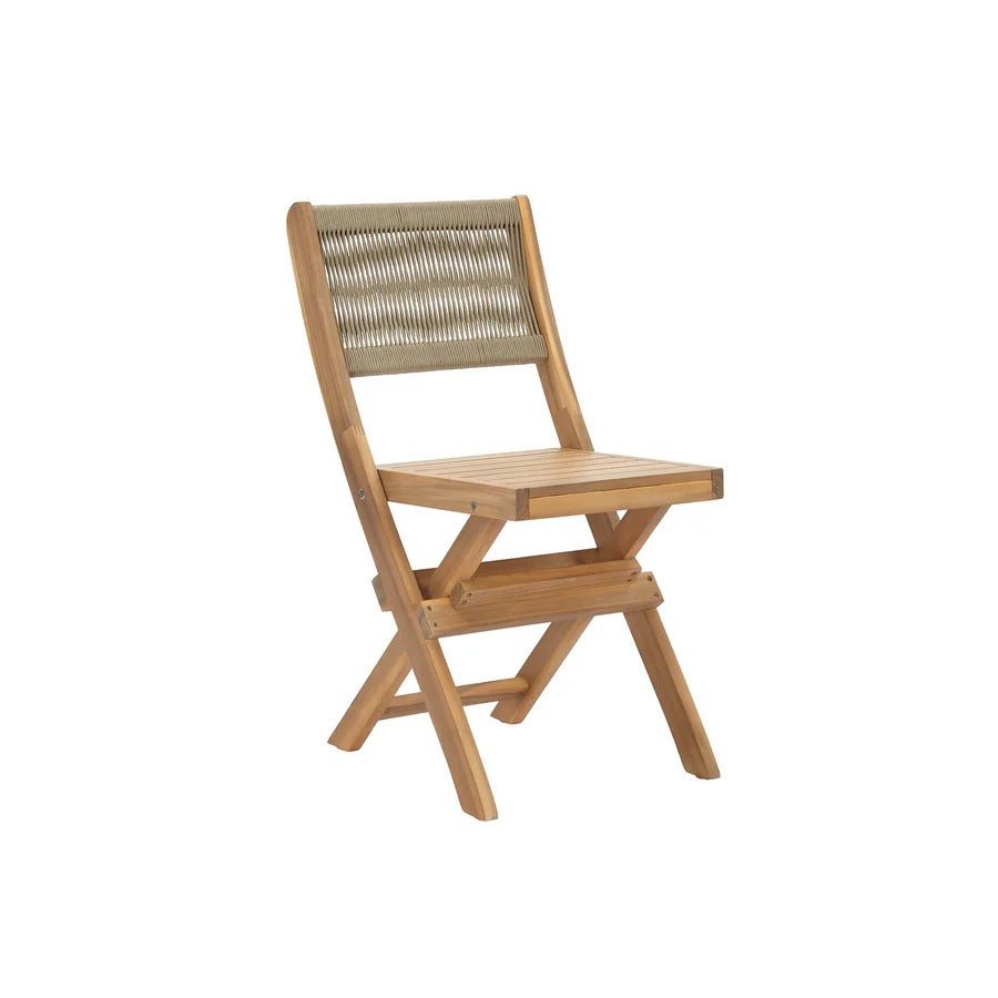 Balcony Outdoor - Foldable Bistro Set (1 Table & 2 Chairs) - Dekor Butik