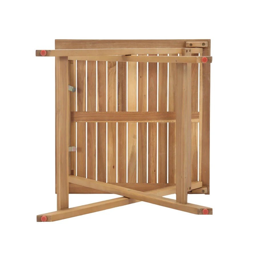 Balcony Outdoor - Foldable Bistro Set (1 Table & 2 Chairs) - Dekor Butik