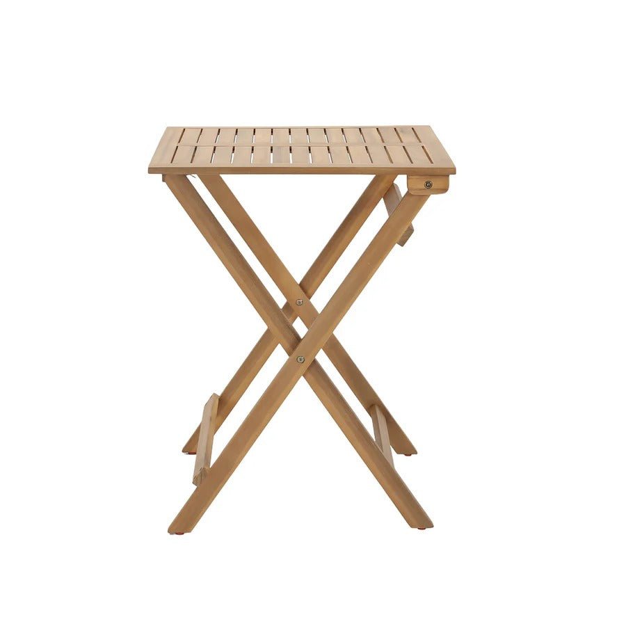 Balcony Outdoor - Foldable Bistro Set (1 Table & 2 Chairs) - Dekor Butik