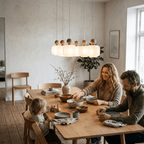 Ballo 6 - Light Scandinavian Pendant Light for Dining Table & Kitchen Island - Dekor Butik