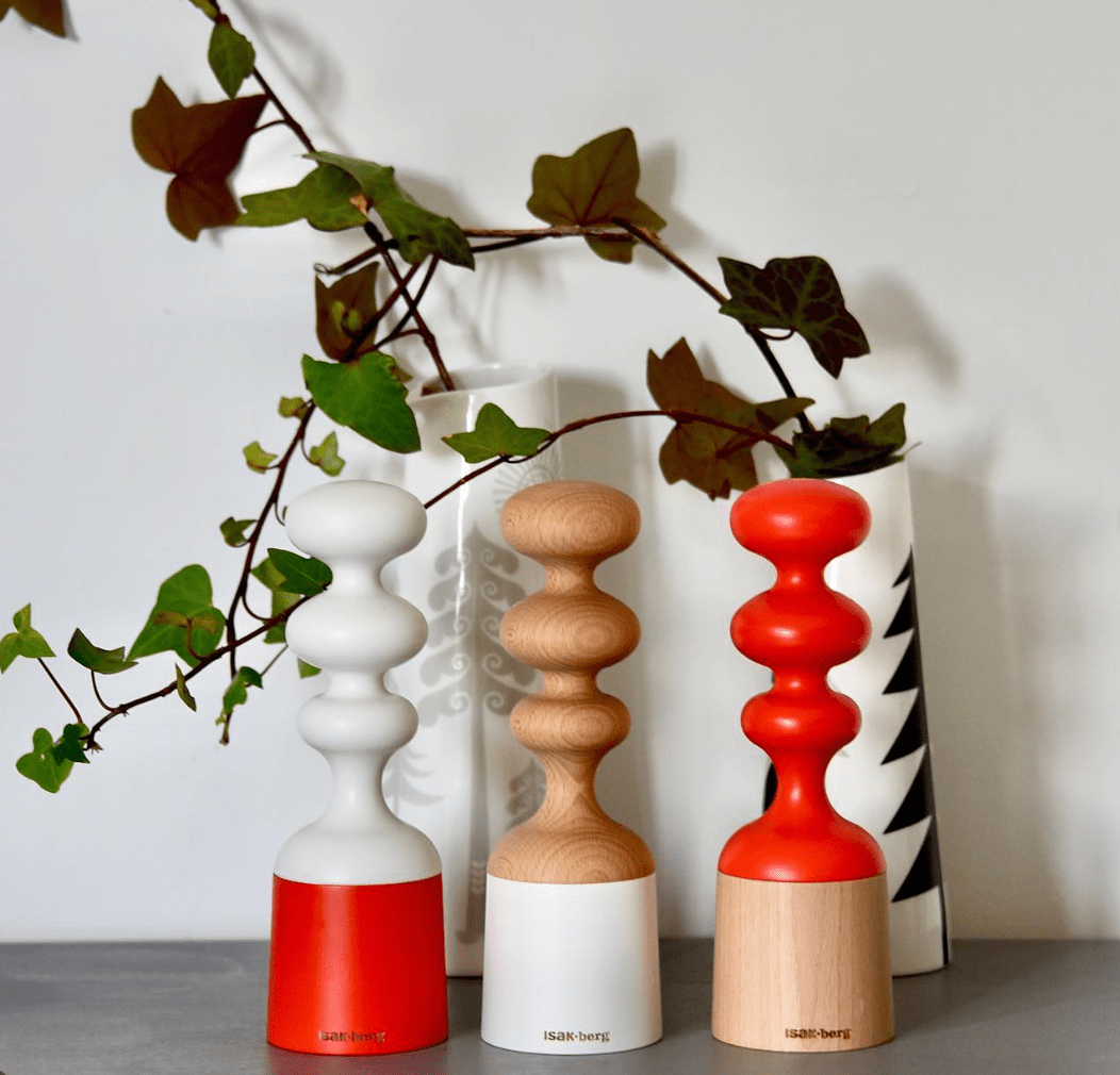 KitchenBeech Wood Salt & Pepper Grinder - 3 Colours - Dekor Butik