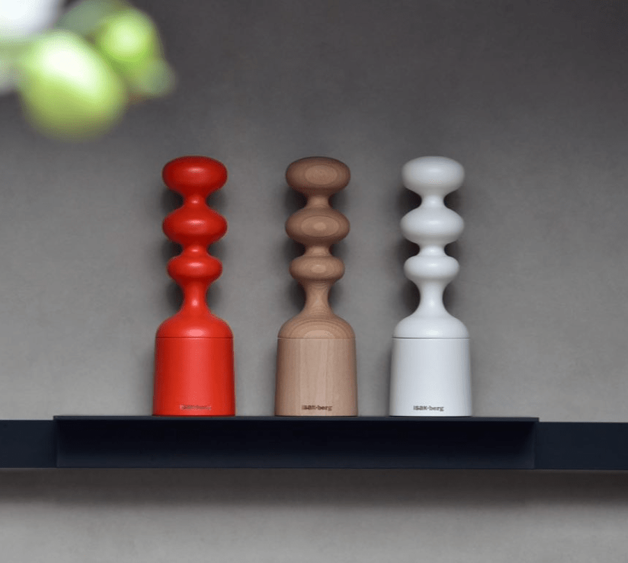 KitchenBeech Wood Salt & Pepper Grinder - 3 Colours - Dekor Butik