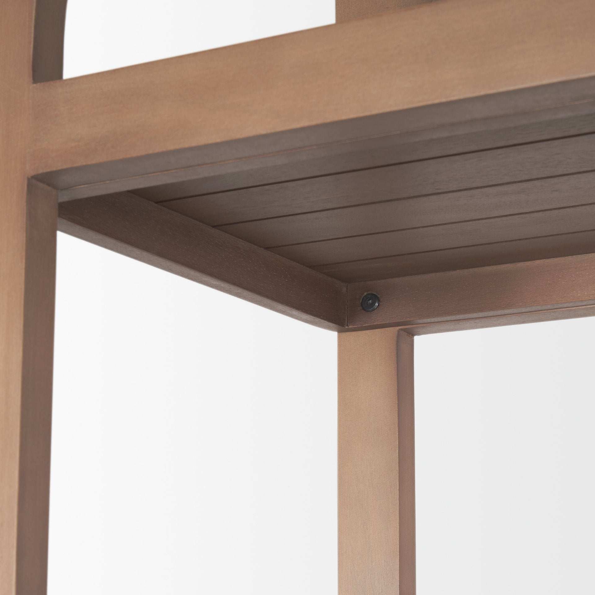 Bookcases & ShelvingBela Arched Shelving Unit Medium Brown Wood - Dekor Butik