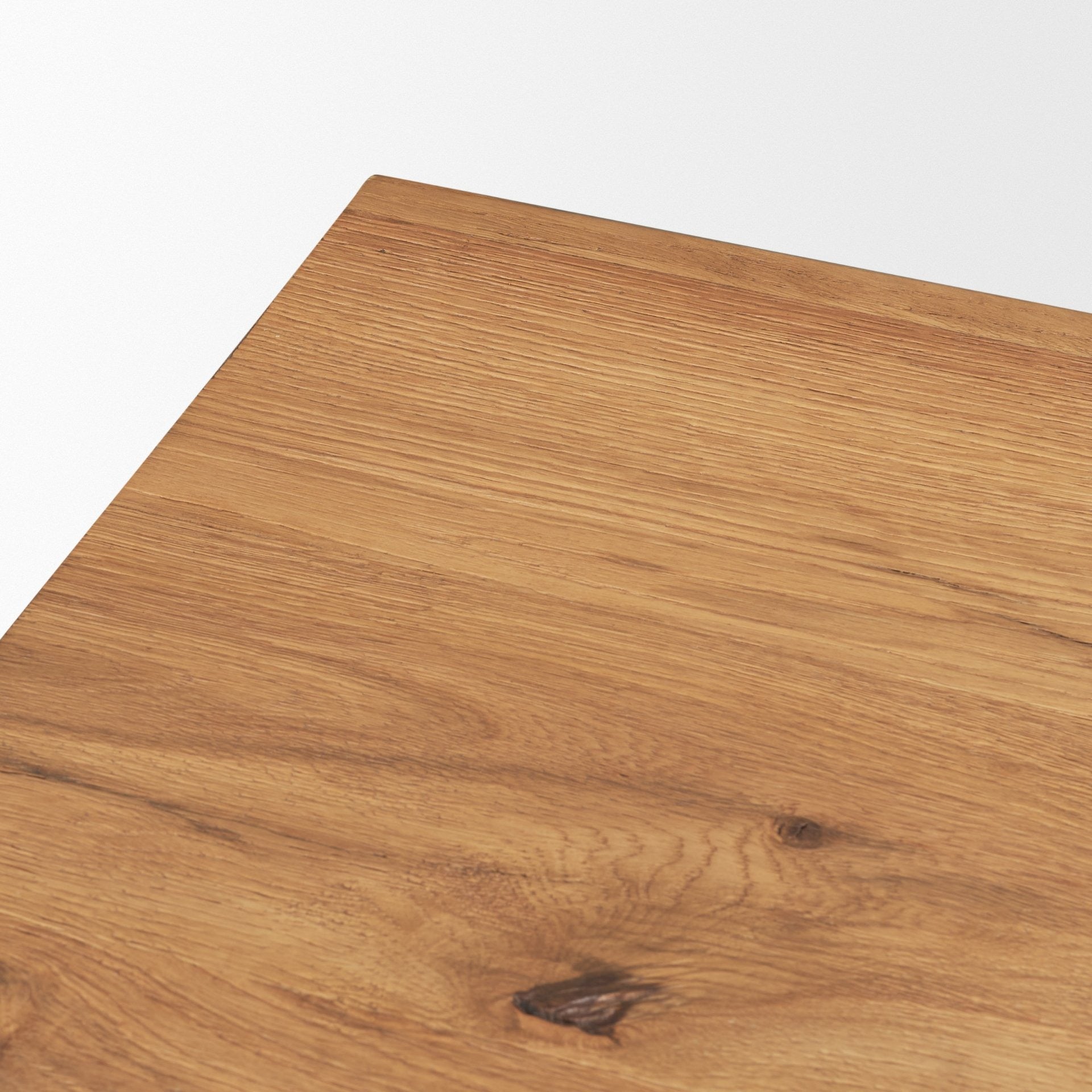 Belford 3 - Drawer Light Brown Oak Wood Closed Nightstand - Dekor Butik