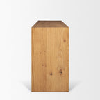 Belford 6 - Drawer Light Brown Oak Wood Dresser - Dekor Butik