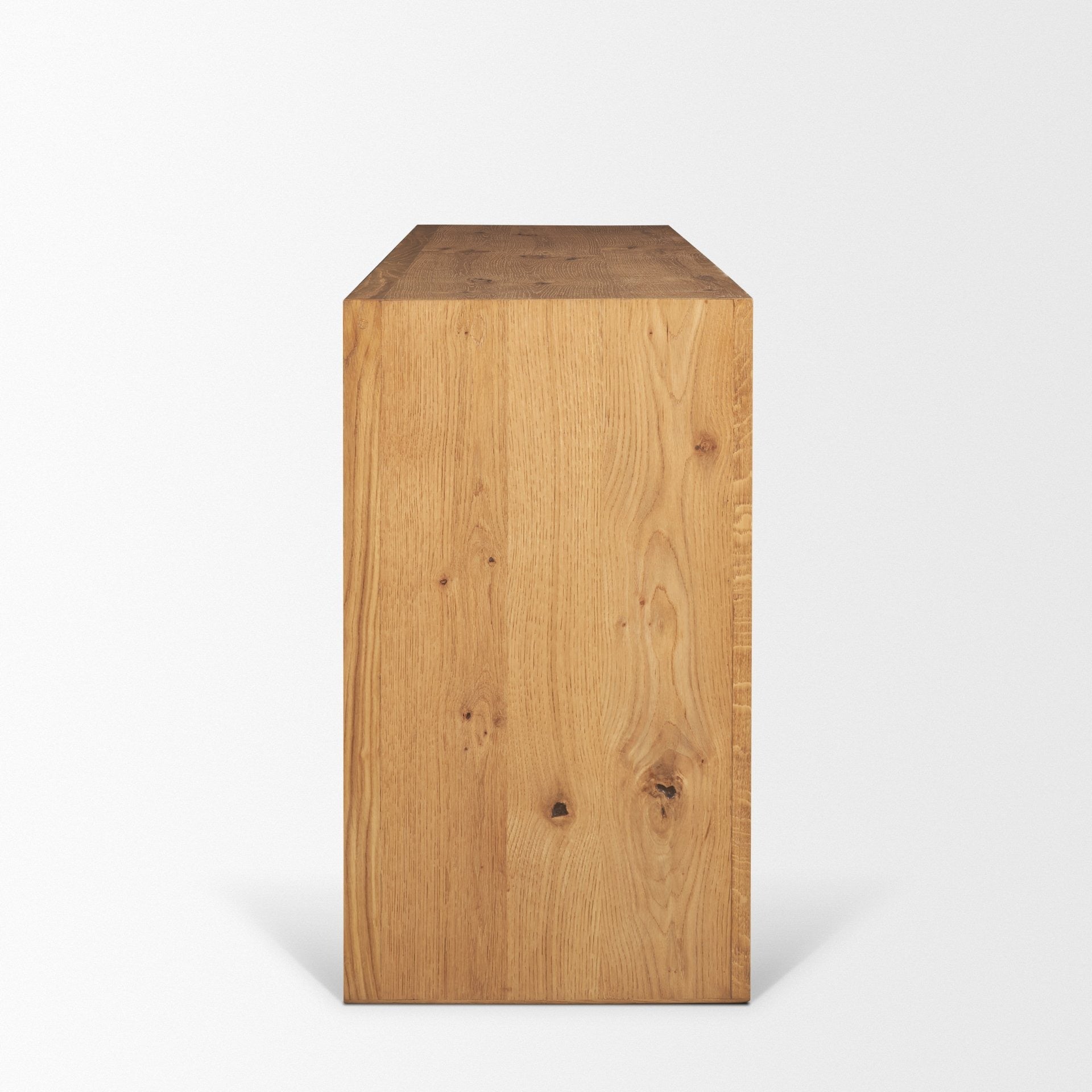 Belford 6 - Drawer Light Brown Oak Wood Dresser - Dekor Butik