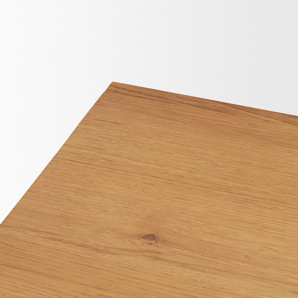 Belford 6 - Drawer Light Brown Oak Wood Dresser - Dekor Butik