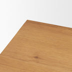 Belford 6 - Drawer Light Brown Oak Wood Dresser - Dekor Butik