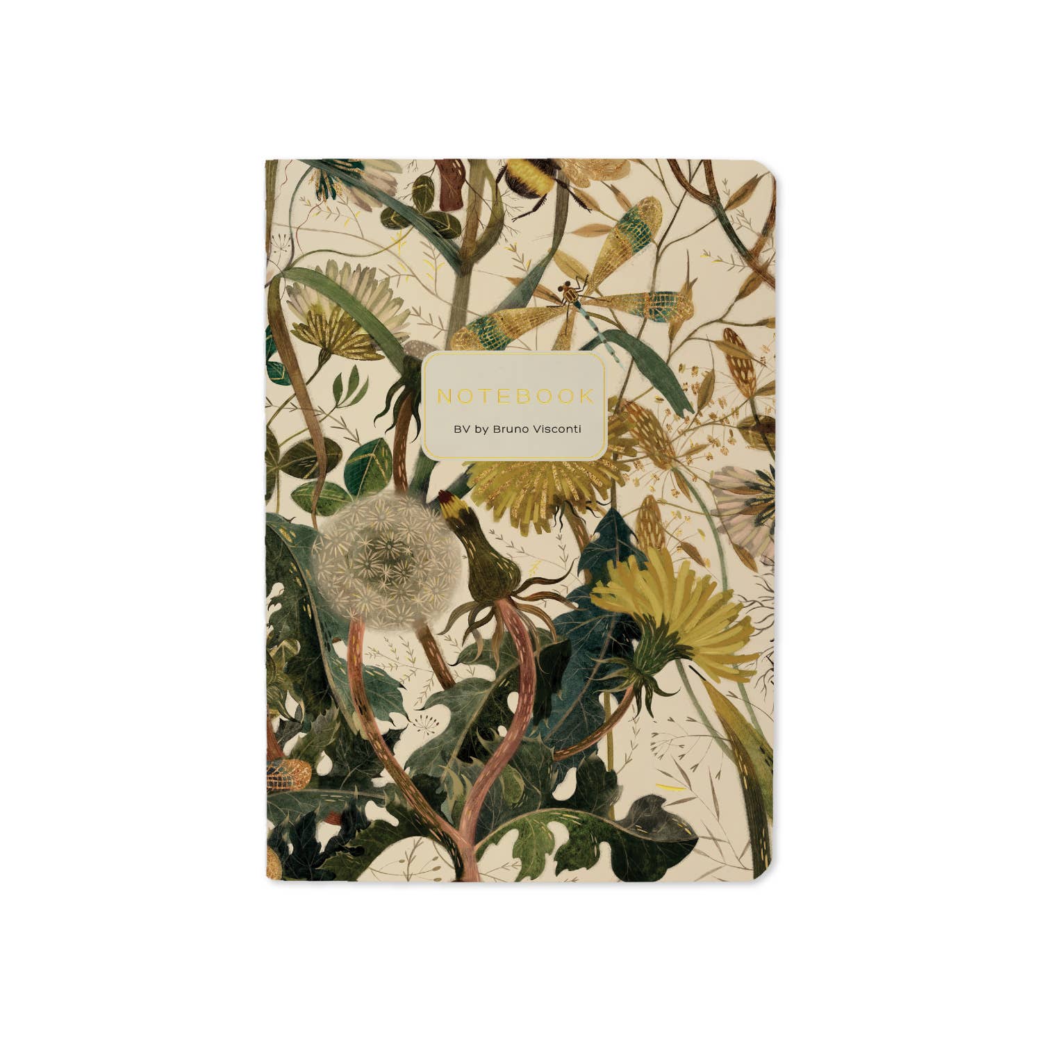 Summer Greens Notebook - passport size
