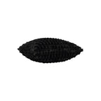Decorative CushionsBlack Faux Fur Textured Pillow 20"x 20" - Dekor Butik