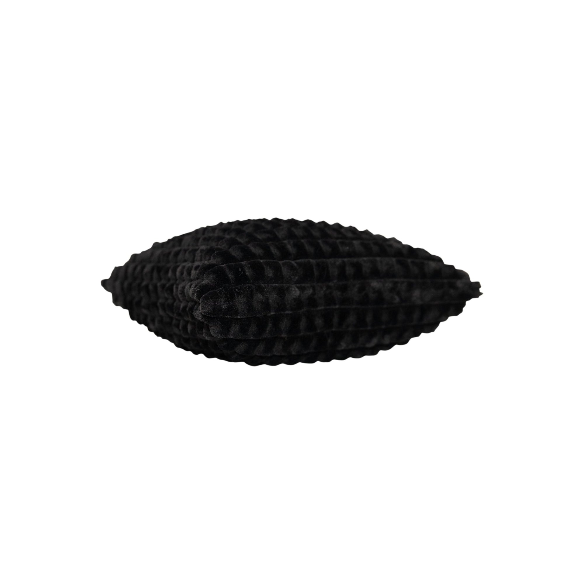 Decorative CushionsBlack Faux Fur Textured Pillow 20"x 20" - Dekor Butik