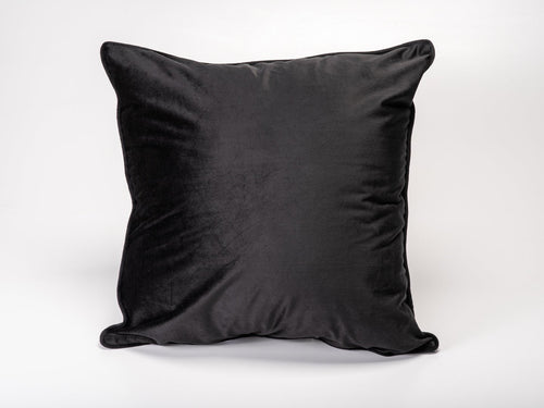 Decorative CushionsBlack Plush Velvet Decorative Pillow - Dekor Butik