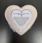 Black Raspberry Vanilla Heart Shaped Bath Bomb - Dekor Butik