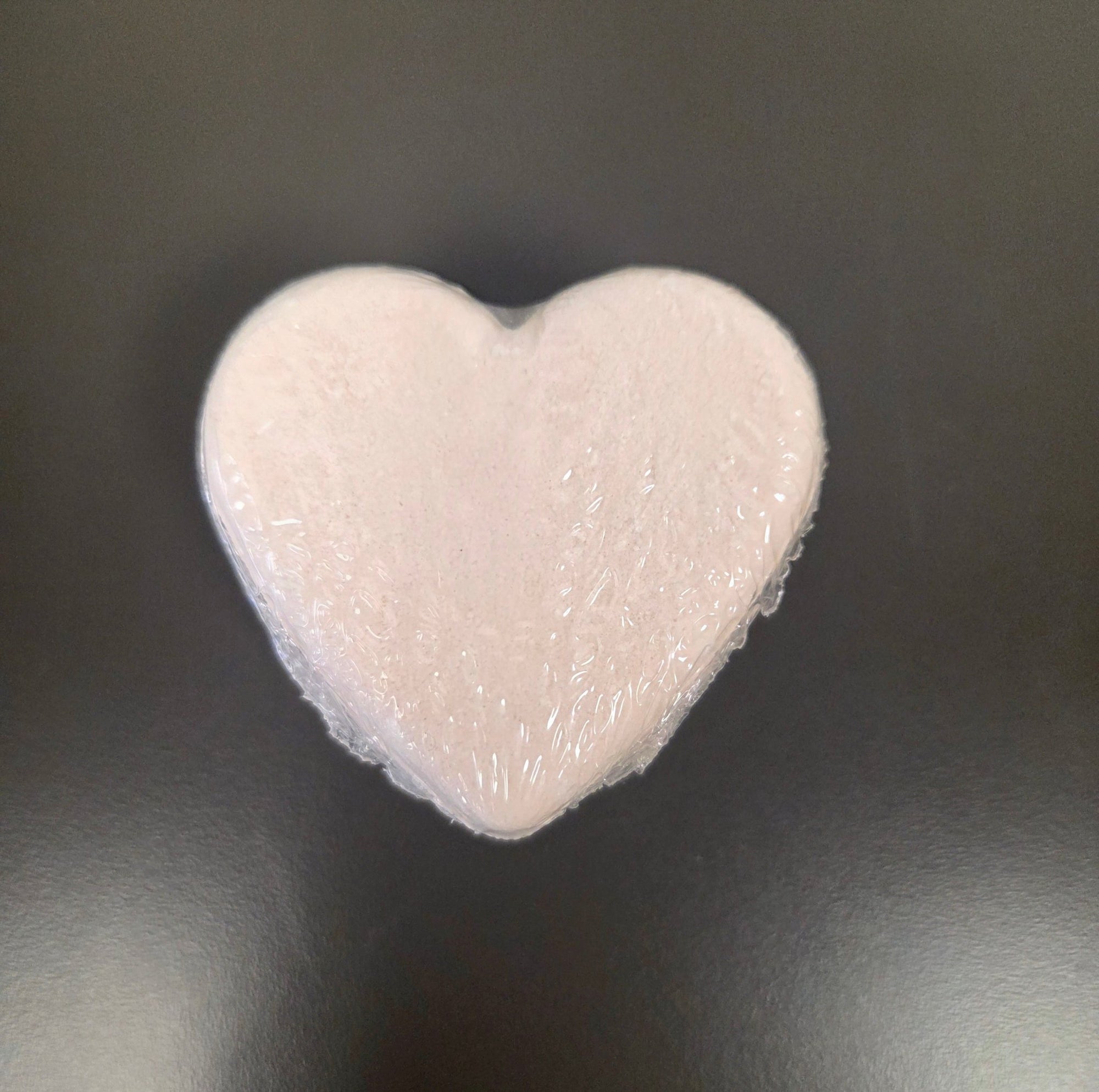 Black Raspberry Vanilla Heart Shaped Bath Bomb - Dekor Butik