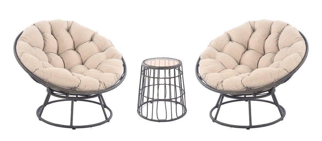 Bistro SetBlakeley 3 - Piece Wicker Outdoor Bistro Set - Dekor Butik