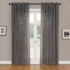 CurtainsBoca Jacquard Semi Sheer Grommet Curtain - Dekor Butik