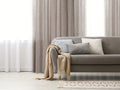 CurtainsBoca Jacquard Semi Sheer Grommet Curtain - Dekor Butik