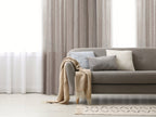 CurtainsBoca Jacquard Semi Sheer Grommet Curtain - Dekor Butik