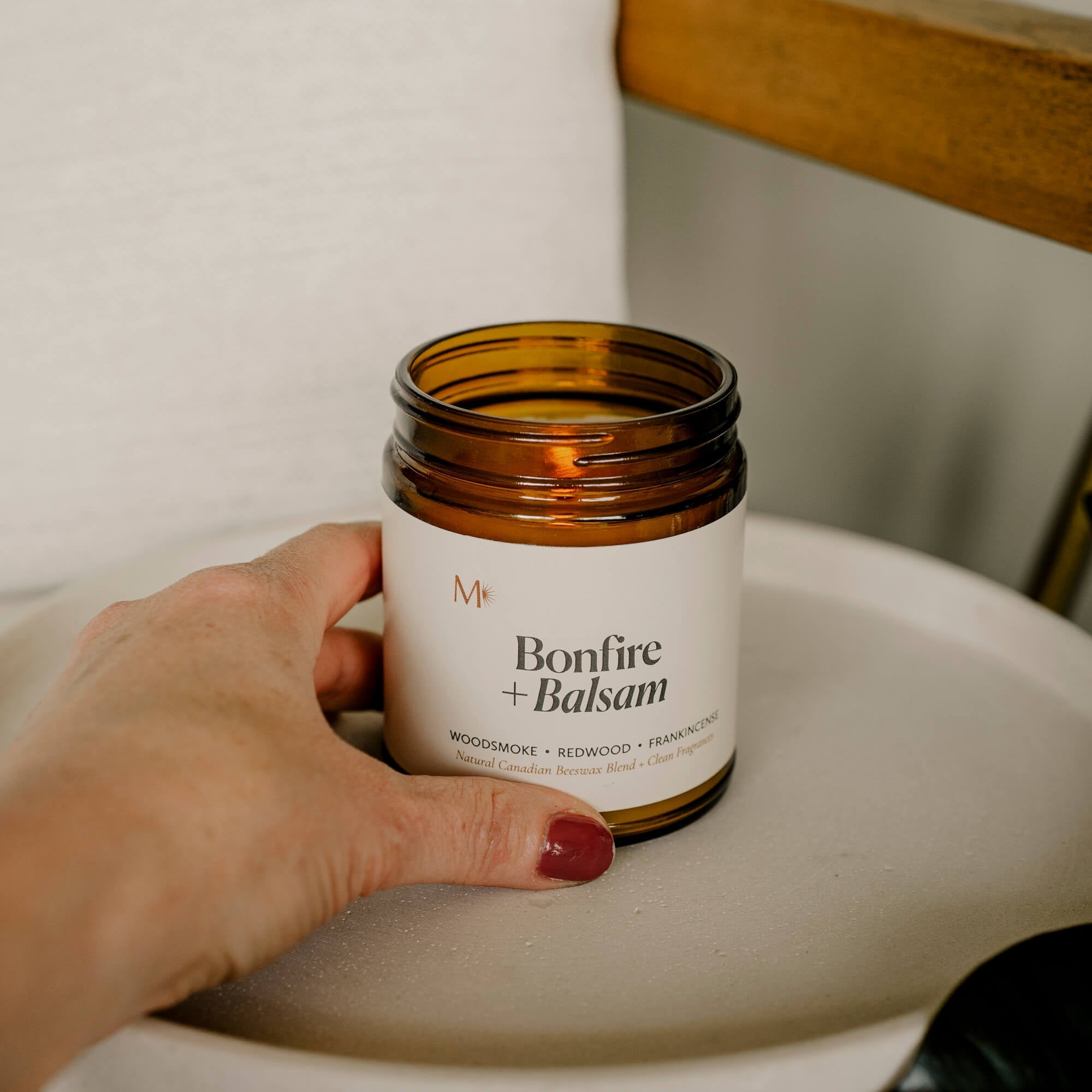CandlesBonfire + Balsam Candle - Dekor Butik