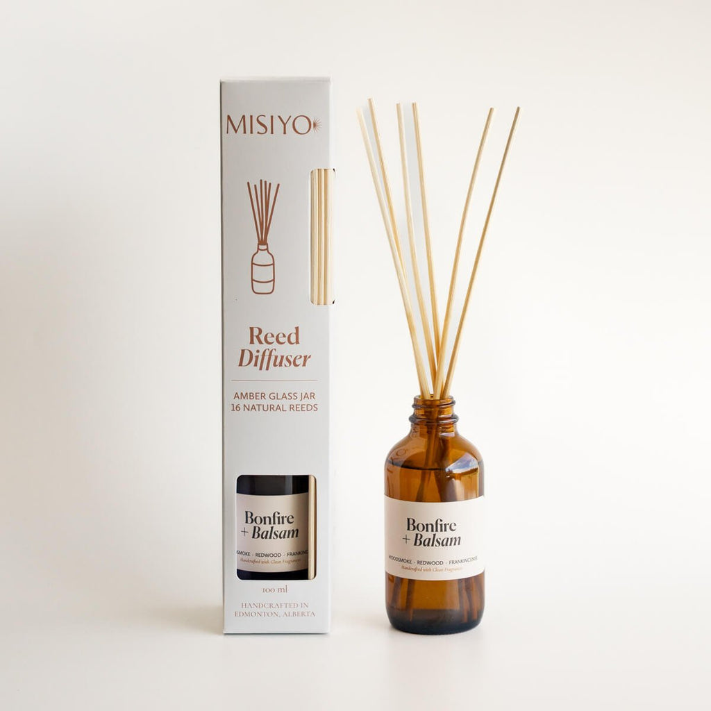 Reed DiffusersBonfire + Balsam Reed Diffuser - Dekor Butik