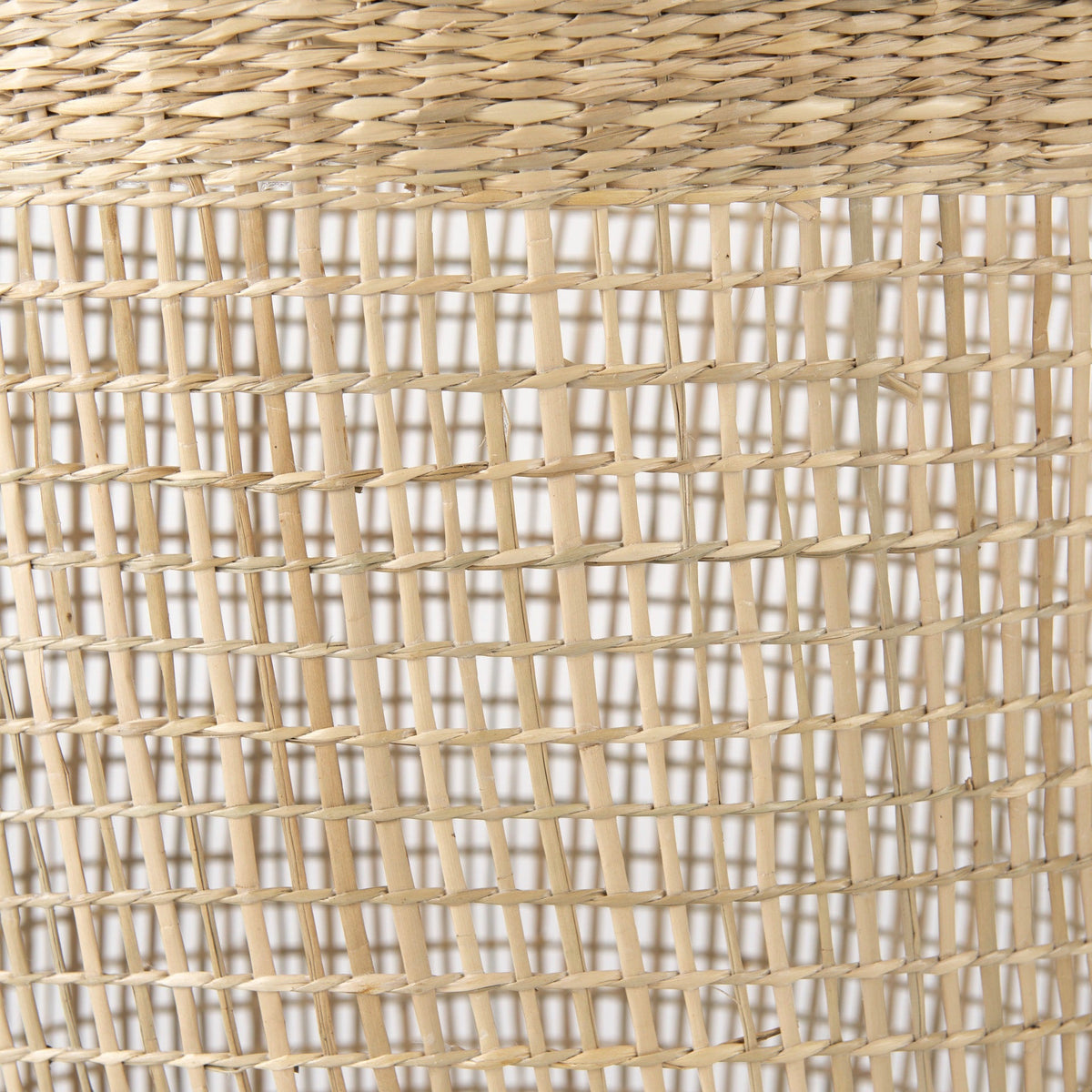 Bowie 19.7L x 19.7W x 19.7H (Set of 3) Medium Brown Seagrass Round Basket W/ Handles - Dekor Butik