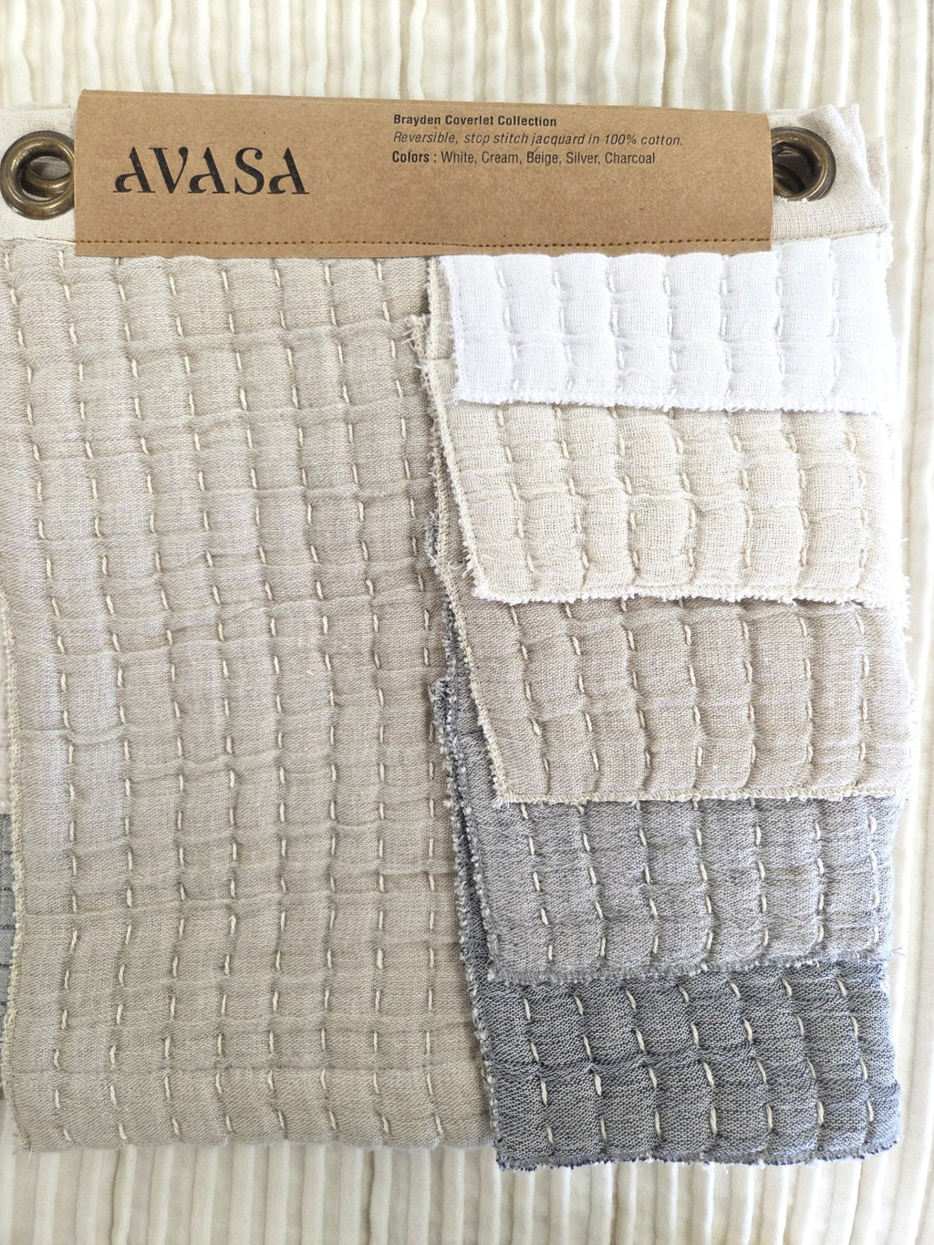 BeddingBrayden Collection Coverlet Bedding - 5 COLORS - Dekor Butik