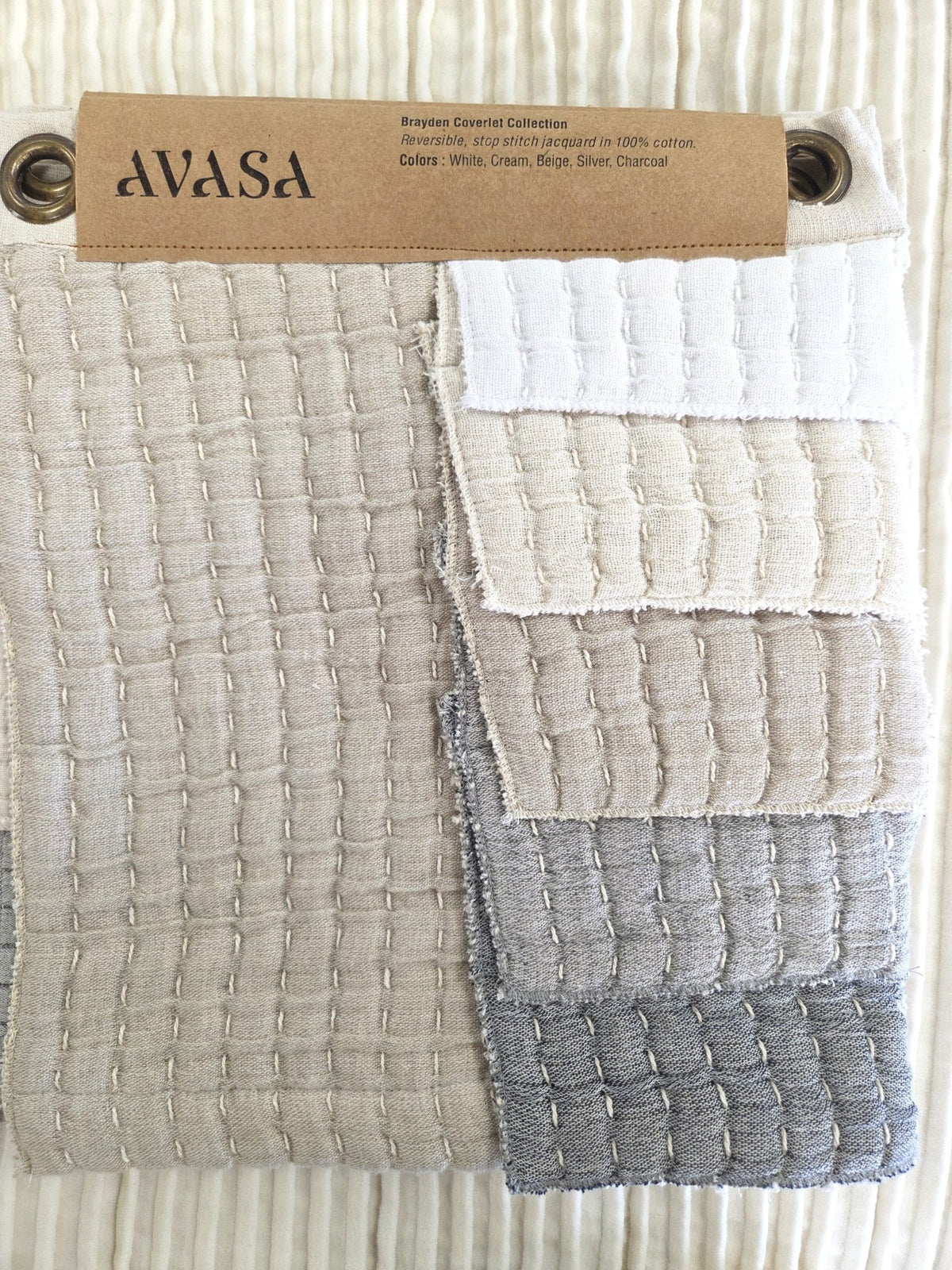 BeddingBrayden Collection Coverlet Bedding - 5 COLORS - Dekor Butik