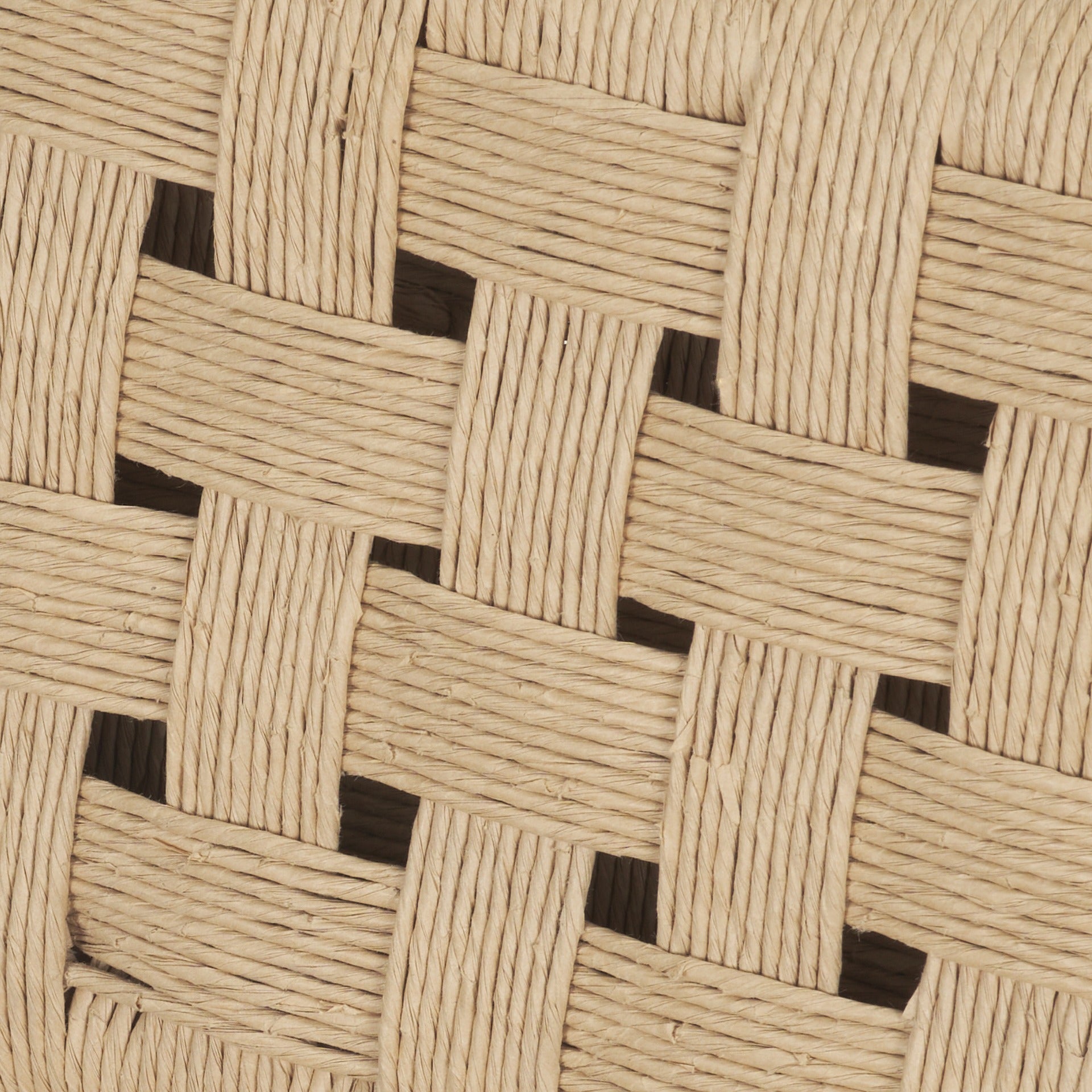 Brinley Woven Paper Rope w/ Brown Wood Frame Dining Chair - Dekor Butik