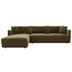 FurnitureBryn Sectional Sofa - 2 Colour Options - Dekor Butik