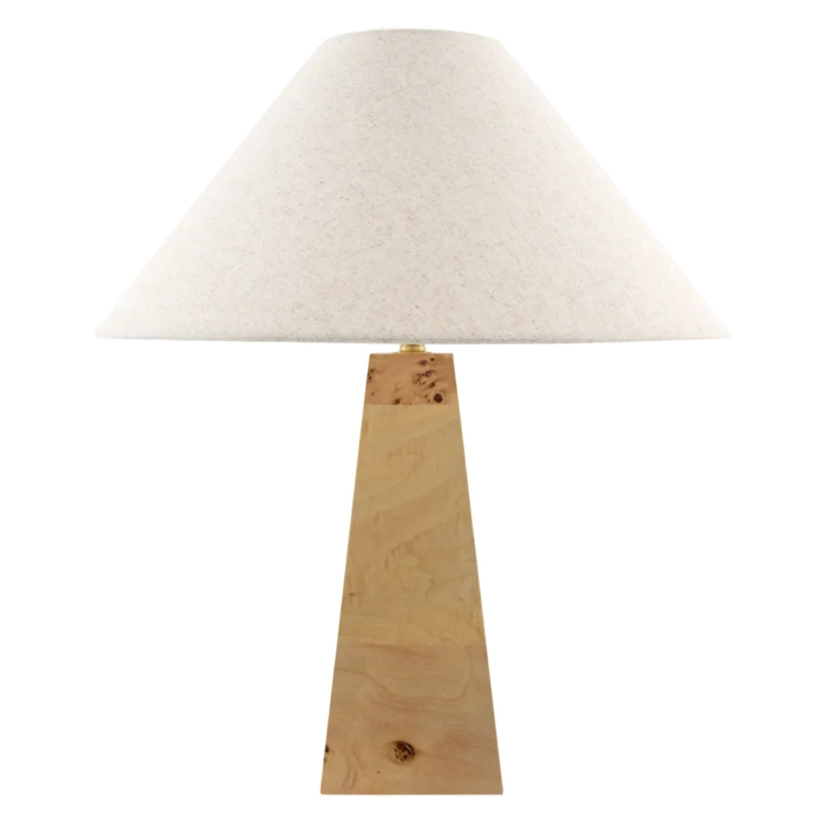 Table LampsBurlen Accent Table Lamp - Burled Wood - Dekor Butik