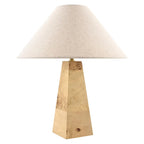 Table LampsBurlen Accent Table Lamp - Burled Wood - Dekor Butik
