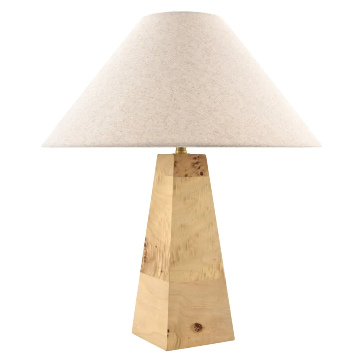 Table LampsBurlen Accent Table Lamp - Burled Wood - Dekor Butik