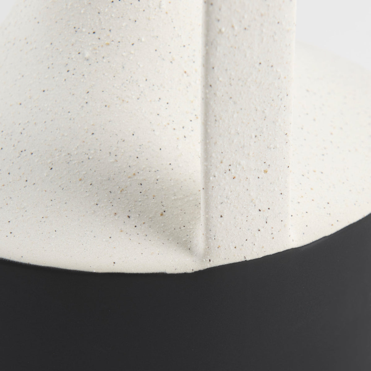 Vases & JarsBurton White And Black Ceramic Jug Vase - Dekor Butik