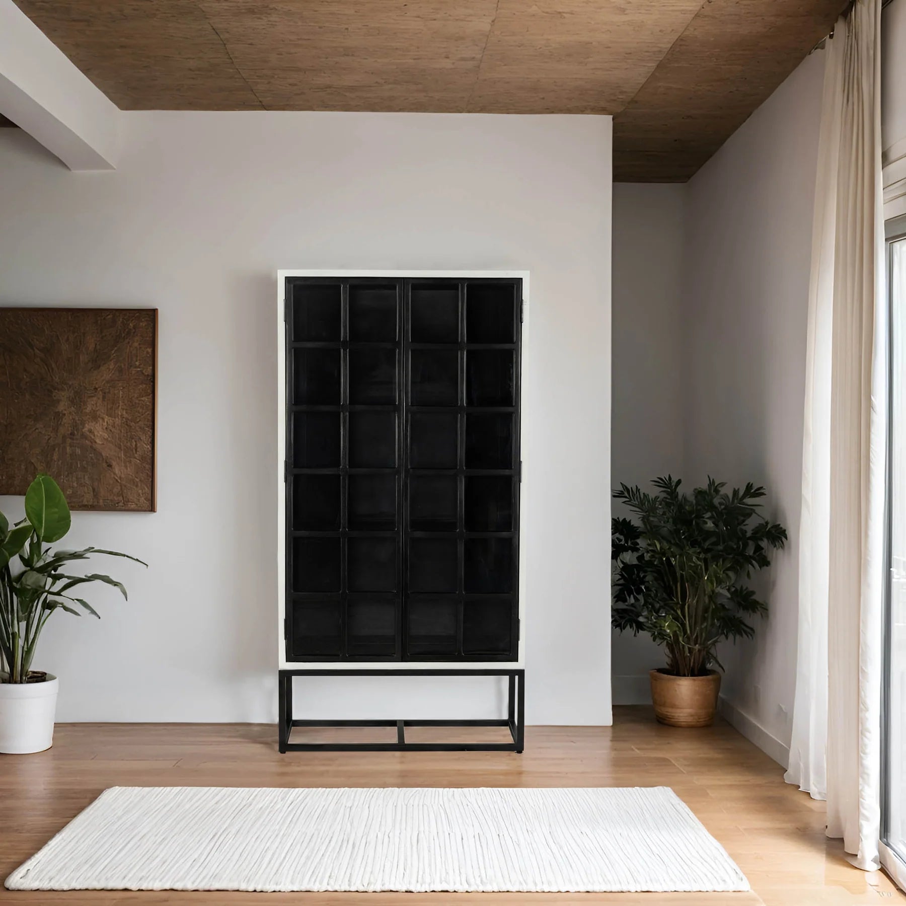 Caged Tall Cabinet - Dekor Butik