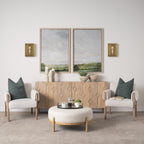 Cairn Brushed Gold Metal w/ Glass 1 - Light Wall Sconce - Dekor Butik