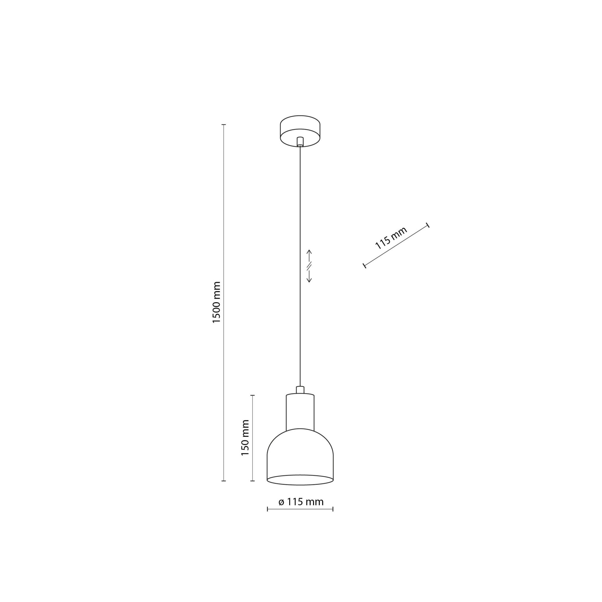 Cairo Mid - Century Modern Pendant Ceiling Light for Kitchen Island, Dining Room & Statement Interior Lighting - Dekor Butik
