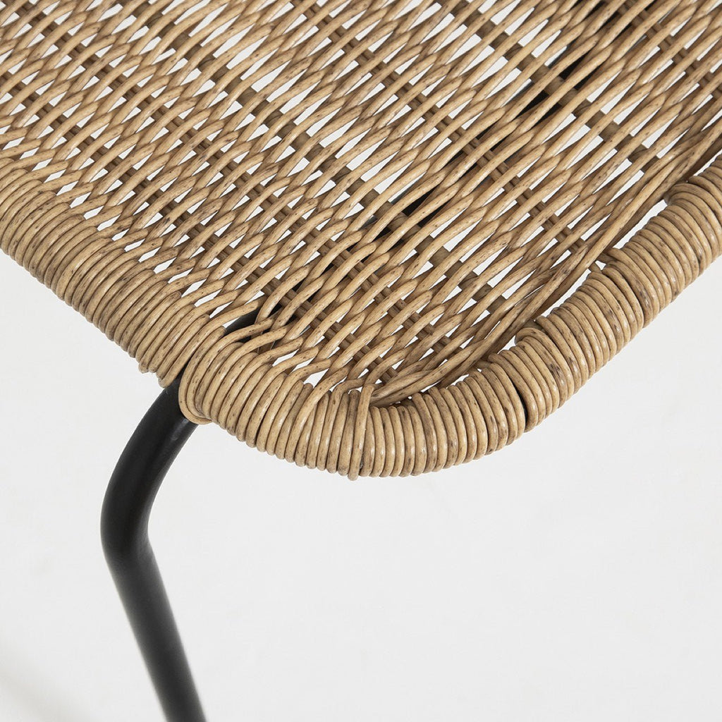 baseCalabria Stackable Dining Chair - Natural - Dekor Butik