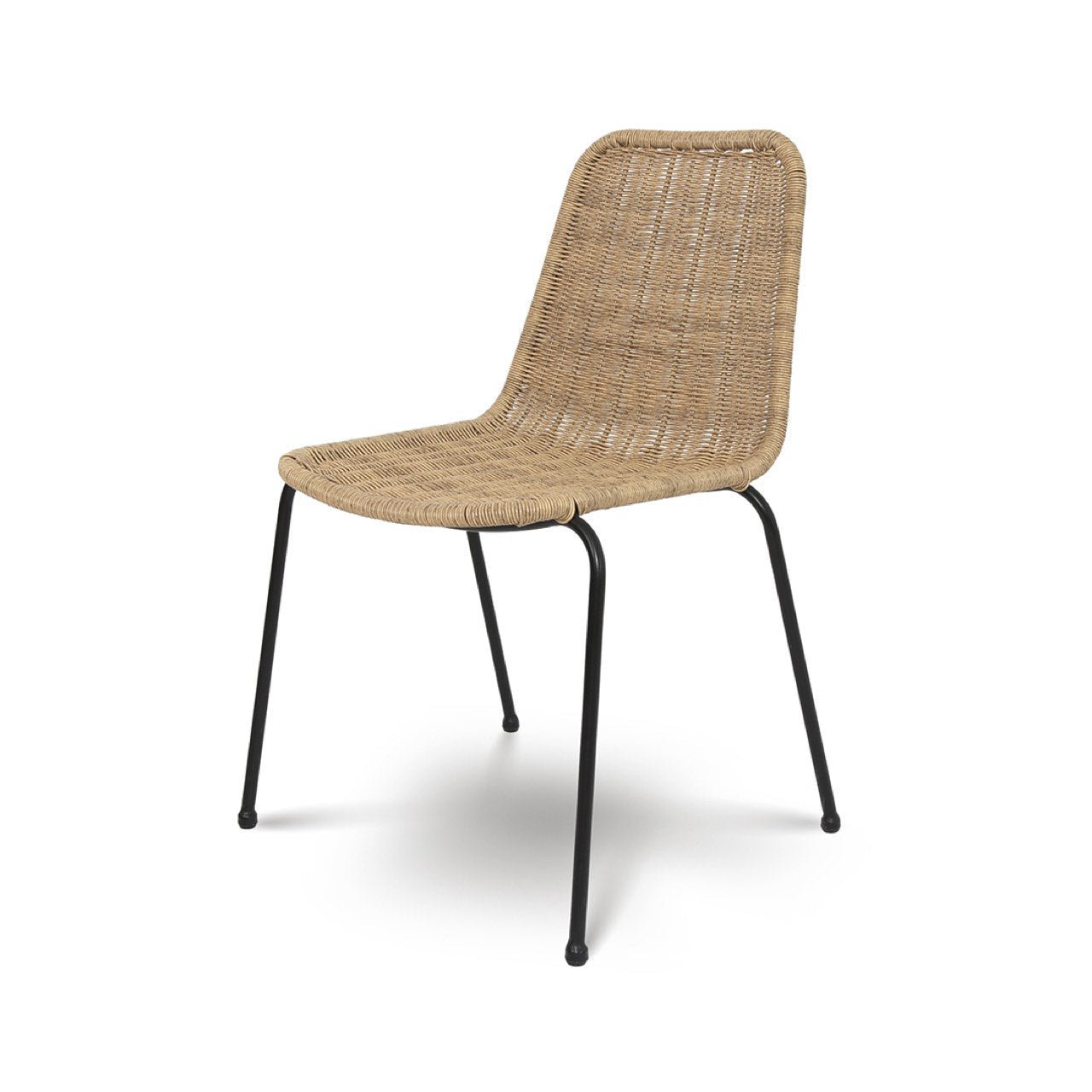 baseCalabria Stackable Dining Chair - Natural - Dekor Butik