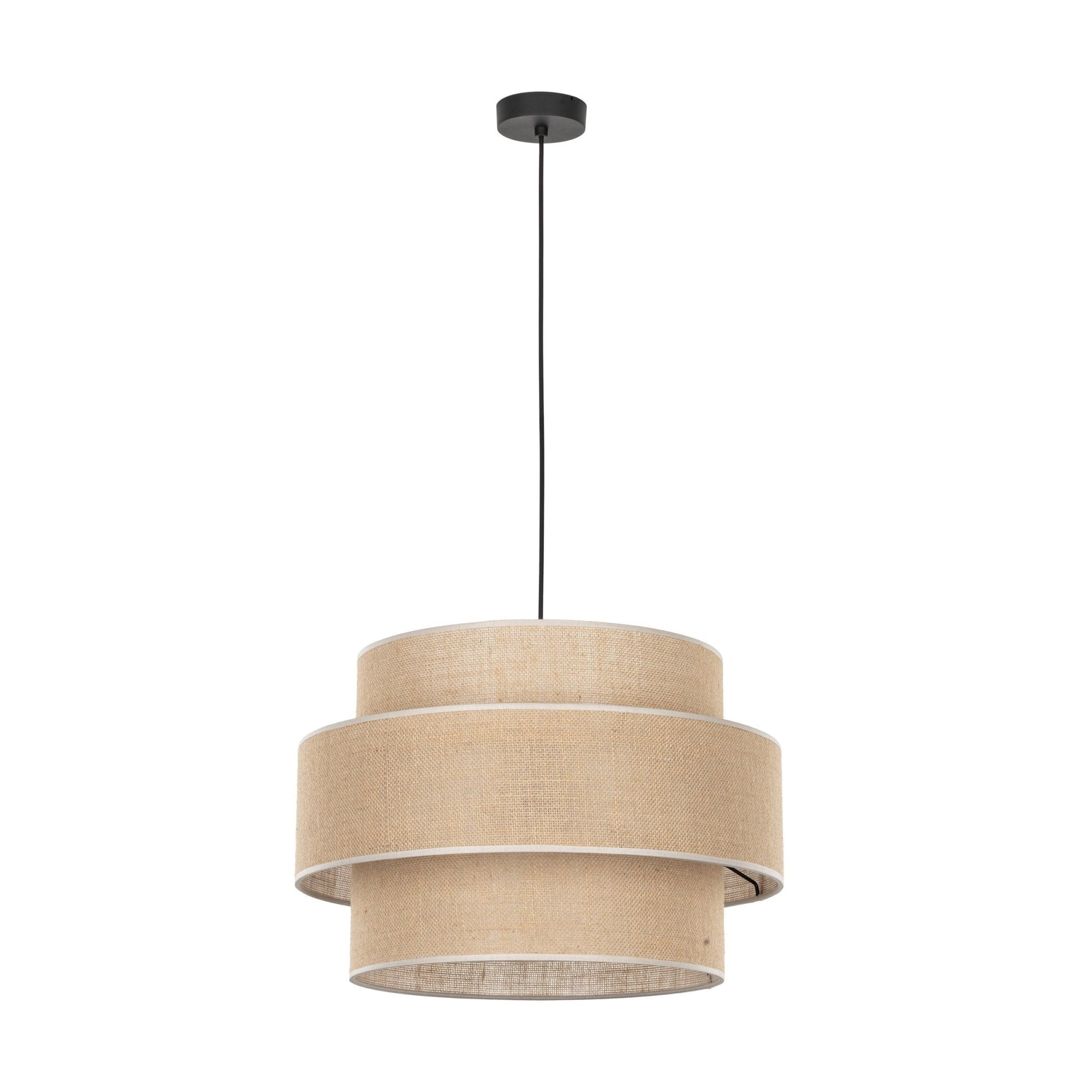 CALISTO JUTE Large Natural Pendant Lamp - Dekor Butik