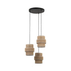 CALISTO JUTE Natural Pendant Lamp 3 - Dekor Butik