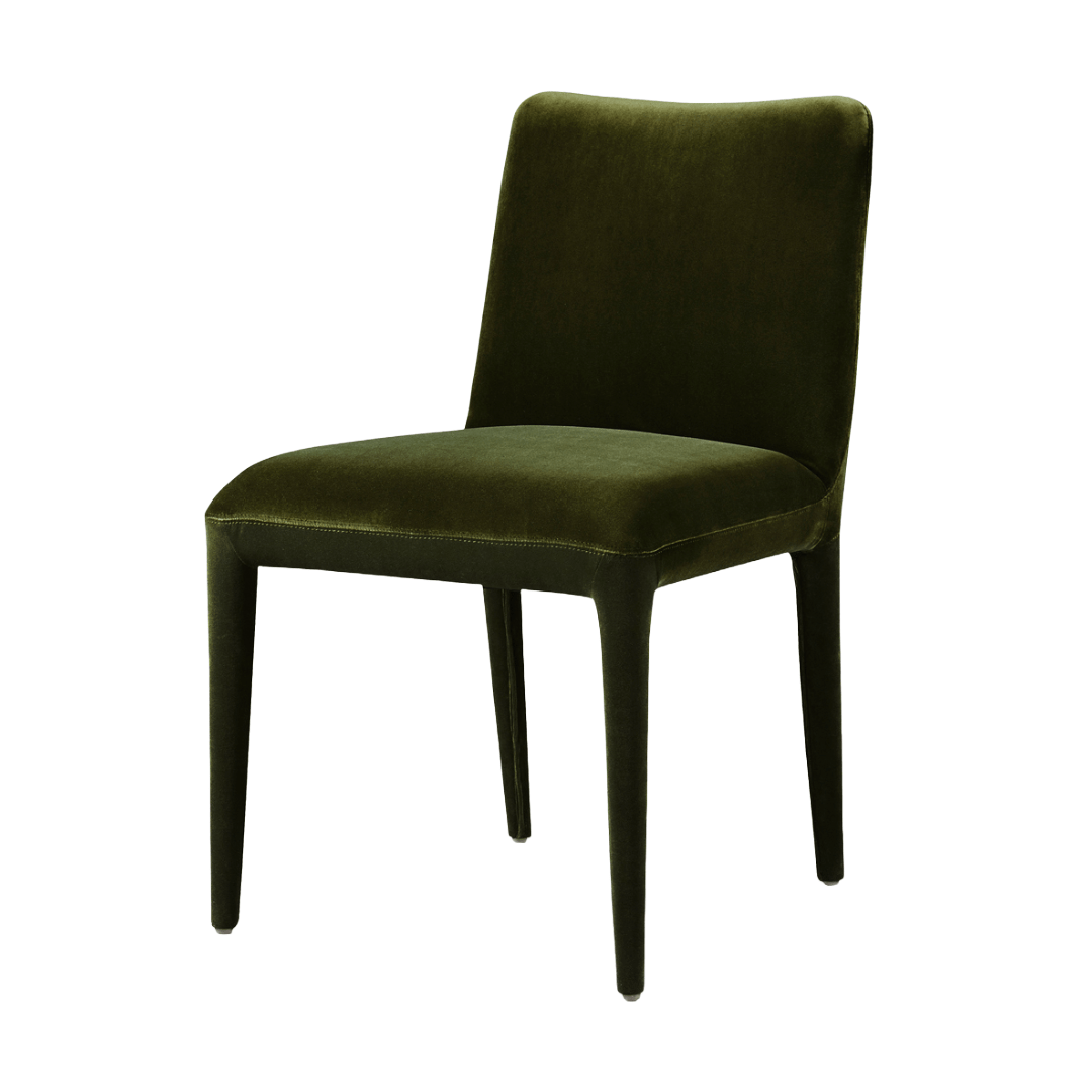 Dining ChairsCalla Dining Chair - Green Velvet Set Of 2 - Dekor Butik