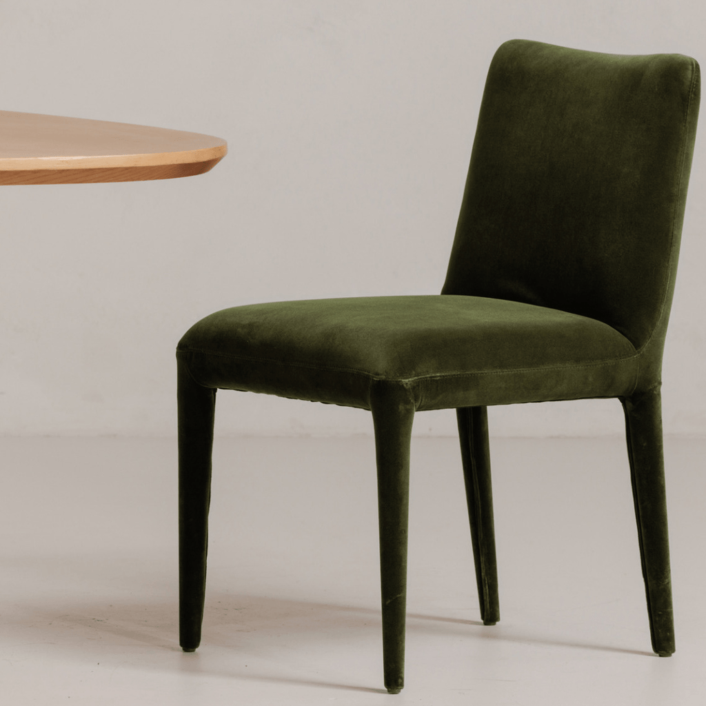 Dining ChairsCalla Dining Chair - Green Velvet Set Of 2 - Dekor Butik